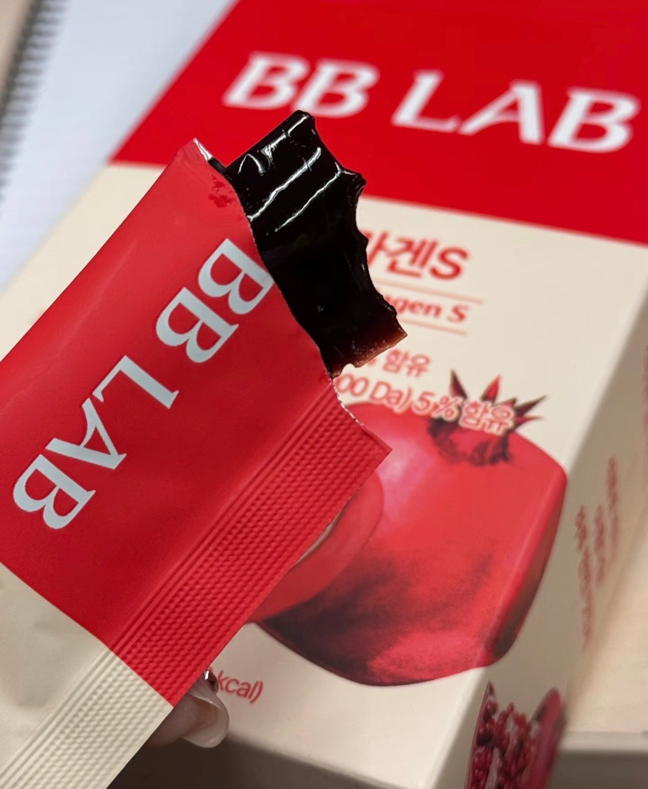 BBLAB红石榴胶原蛋白果冻 20条/盒