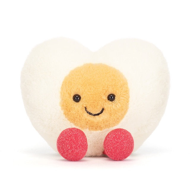 JELLYCAT Amuseables Heart Boiled Egg