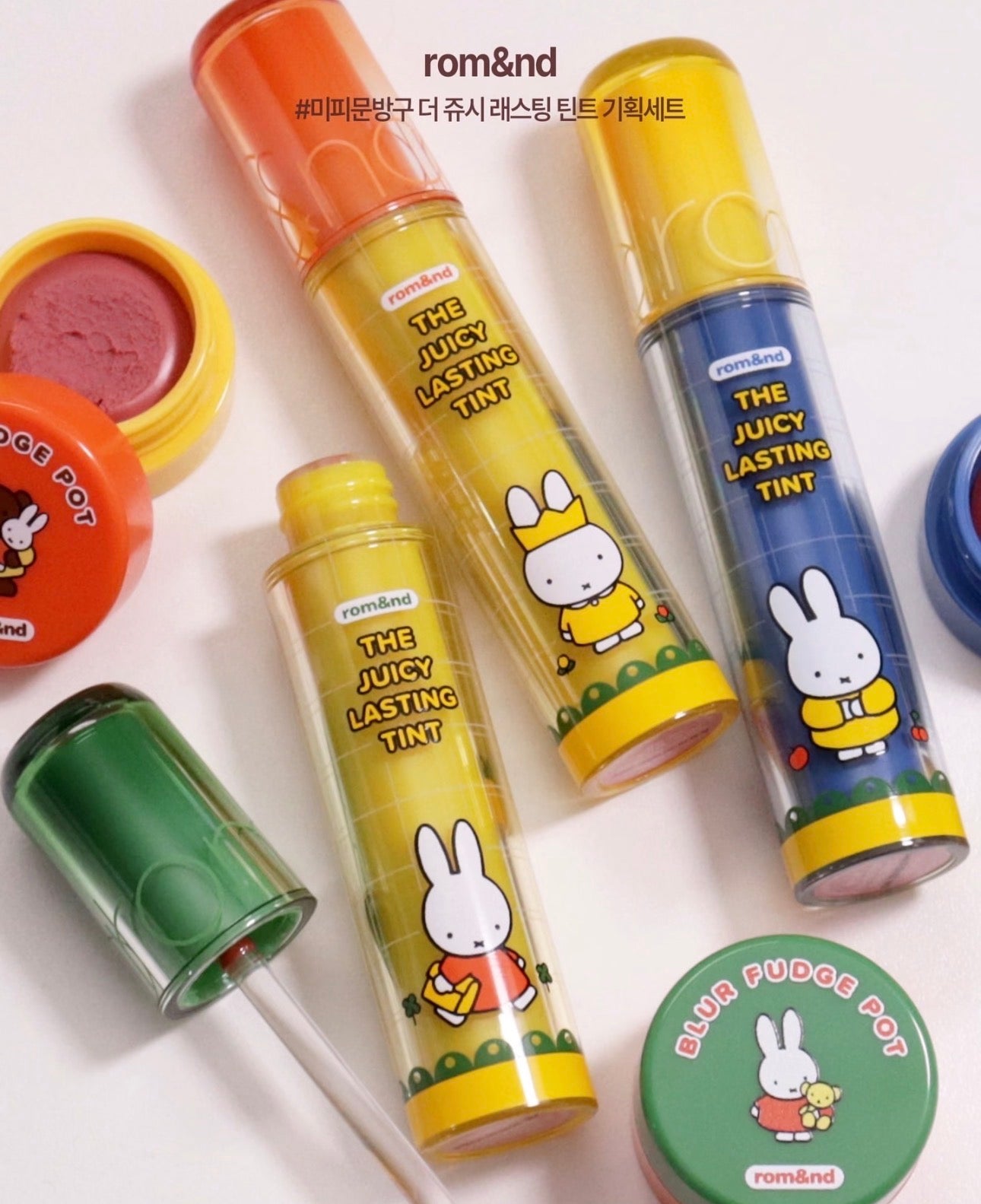 RomandxMiffy唇蜜+唇泥套组