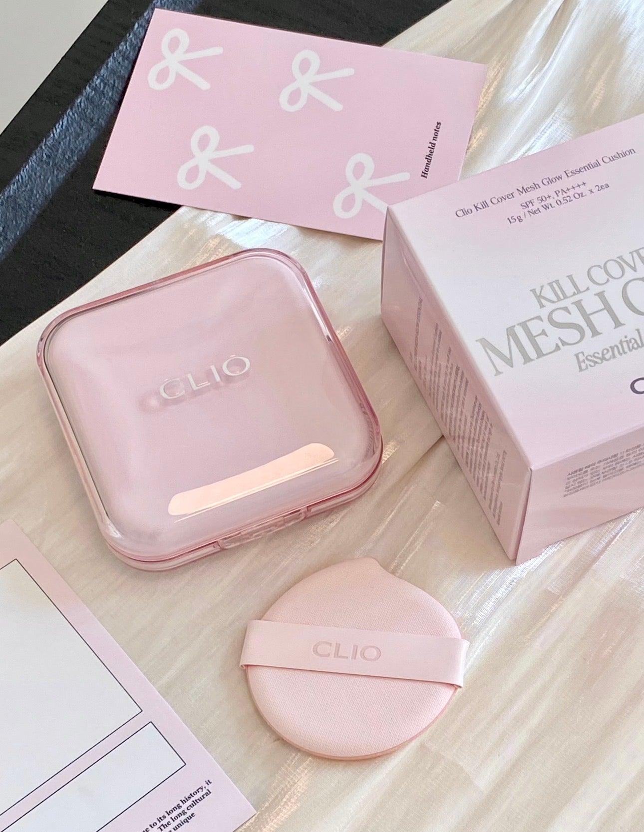CLIO粉奶冻气垫套组