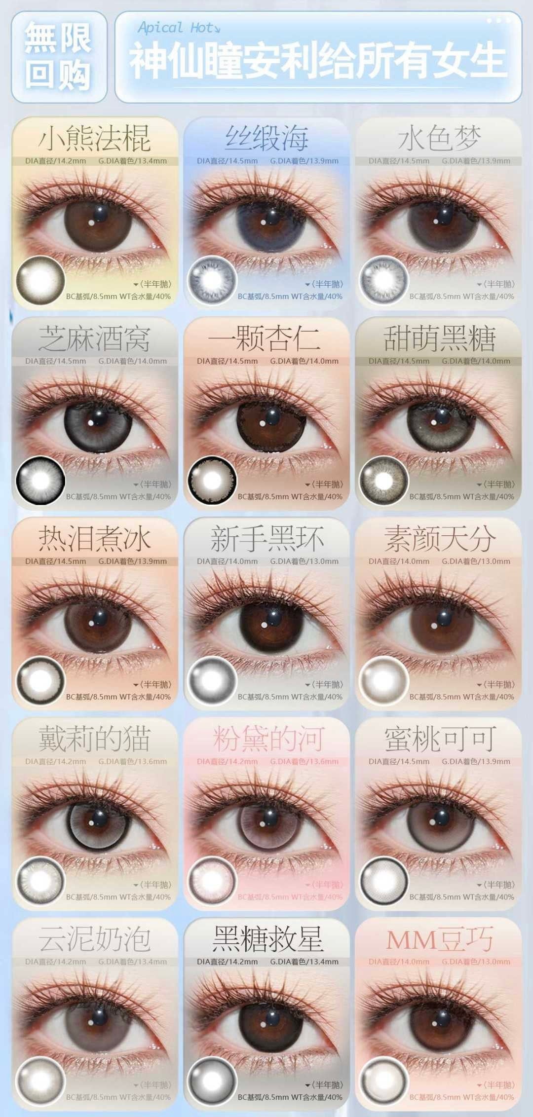 APICAL半年抛/年抛