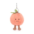 JELLYCAT Amuseables Peach Bag Charm