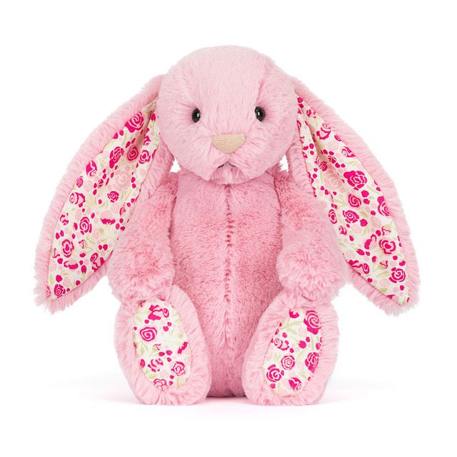 JELLYCAT Blushkin Blossom Luxe Bunny