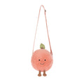 JELLYCAT Amuseables Peach Shoulder Bag